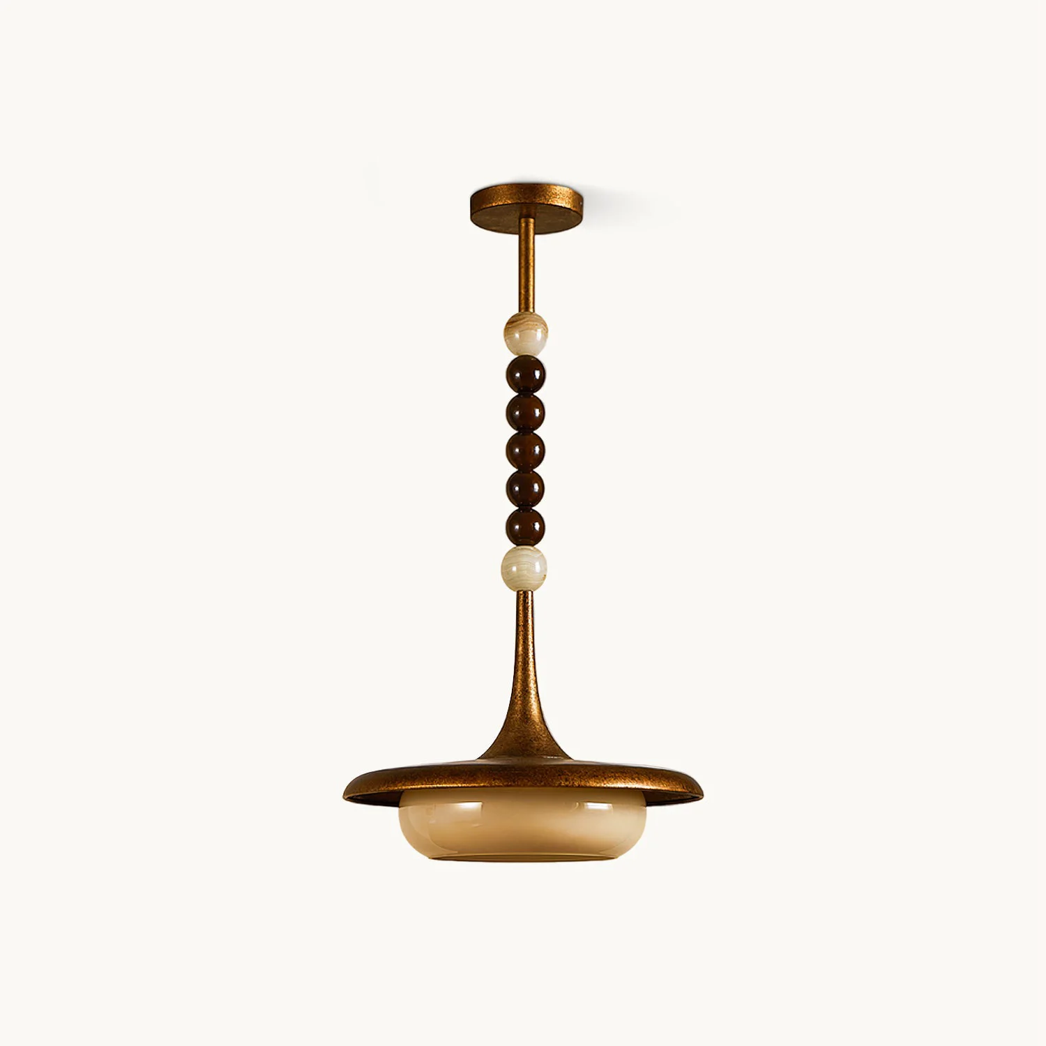 Fashionable Oluce Beaded Pendant Lamp Original