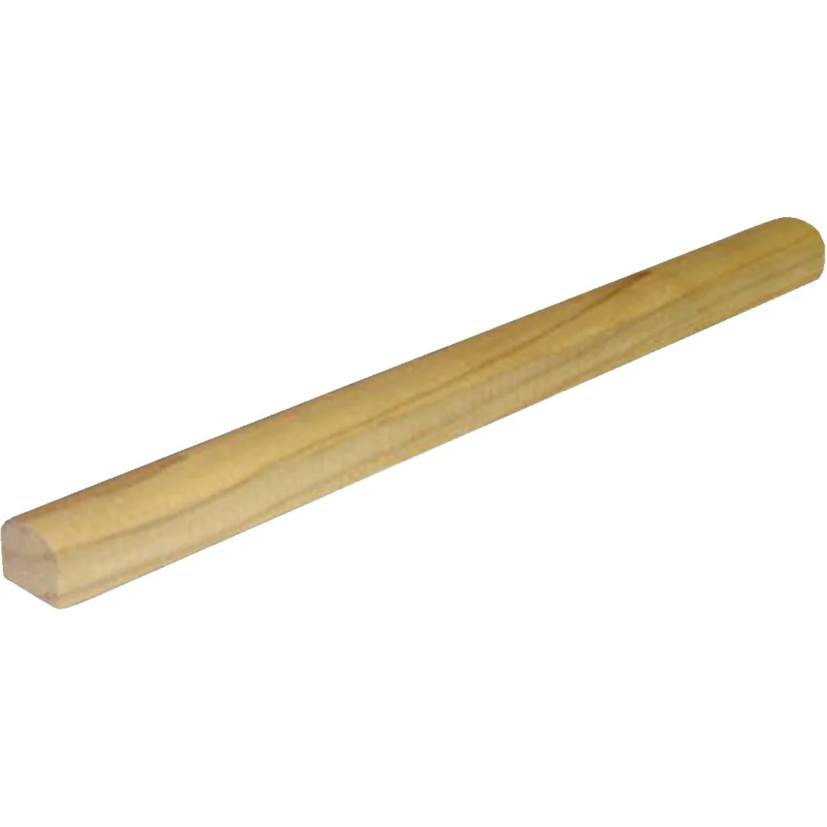 Durable Sequentia 8 Ft. Wood Round Closure Strip Contemporary