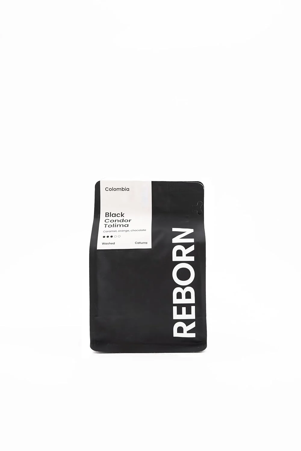 Responsible Reborn Coffee Specialty Whole Bean Coffee Medium Roast 12 Ounce Colombia Black Condor Tolima Flavor Notes of Chocolate Nut and Citrus Authentic