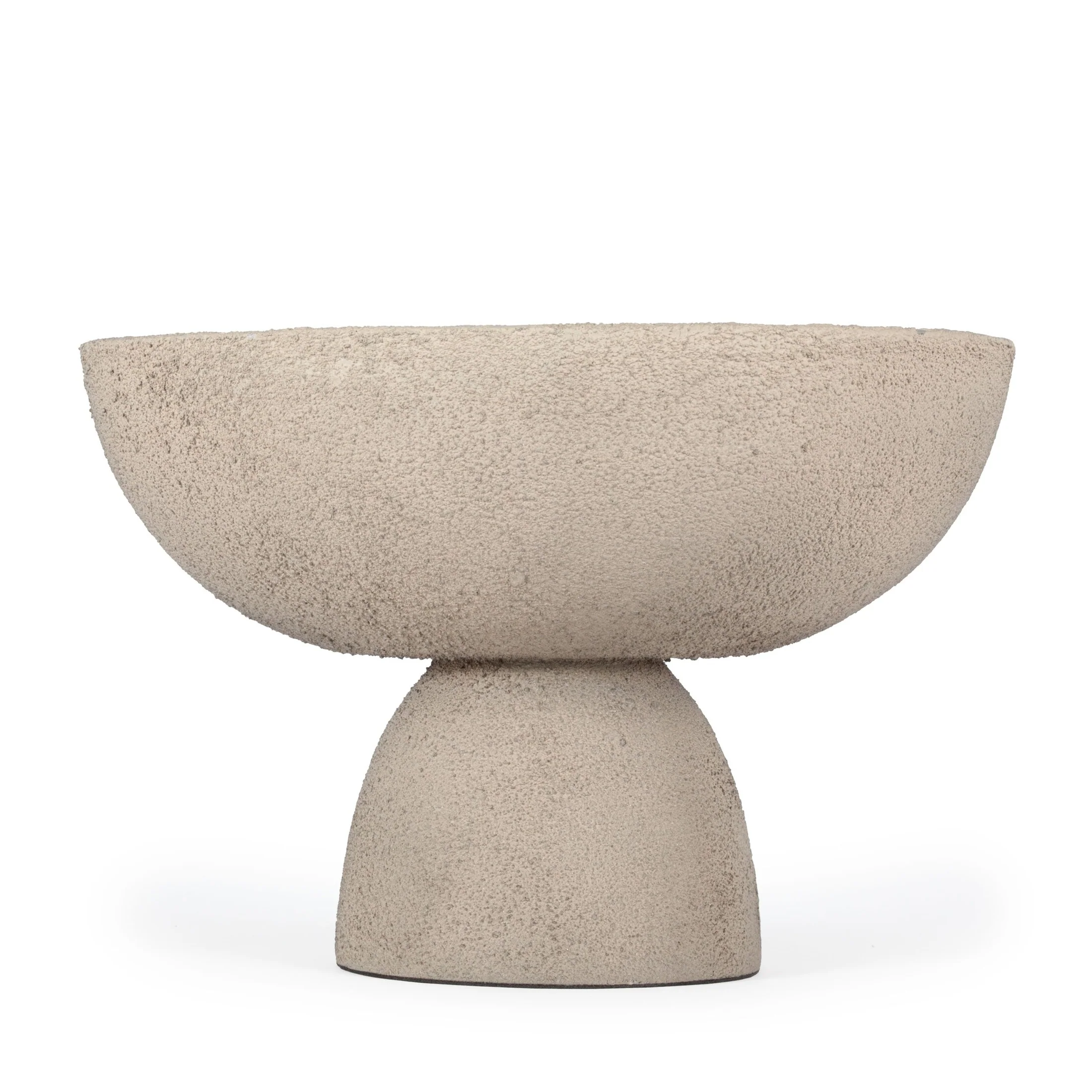 Eco-Friendly Florian Pedestal Bowl Small Mud Functional