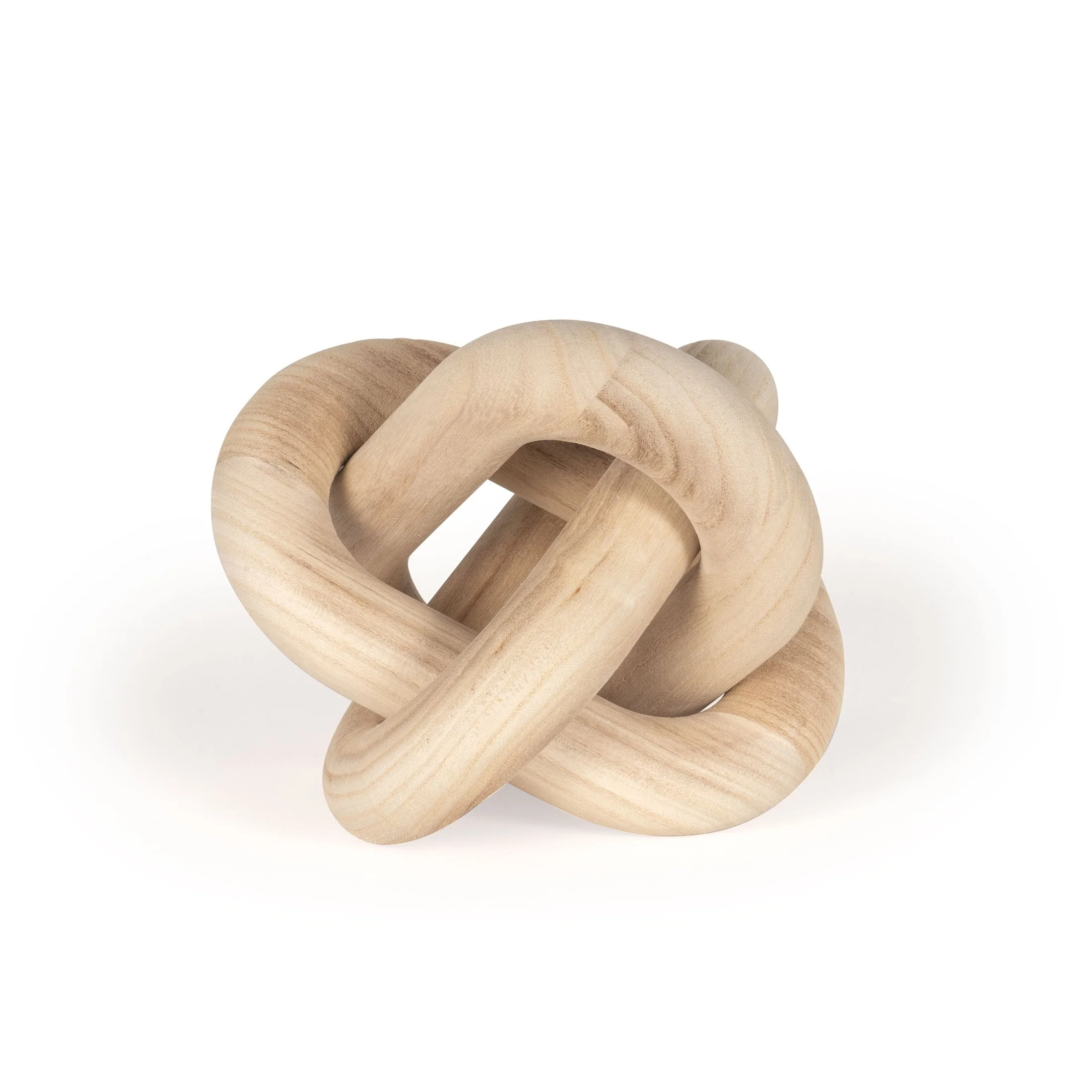 Quality Daxton Decorative Wood Sculpture Small Light Brown 04-01127 High-Quality