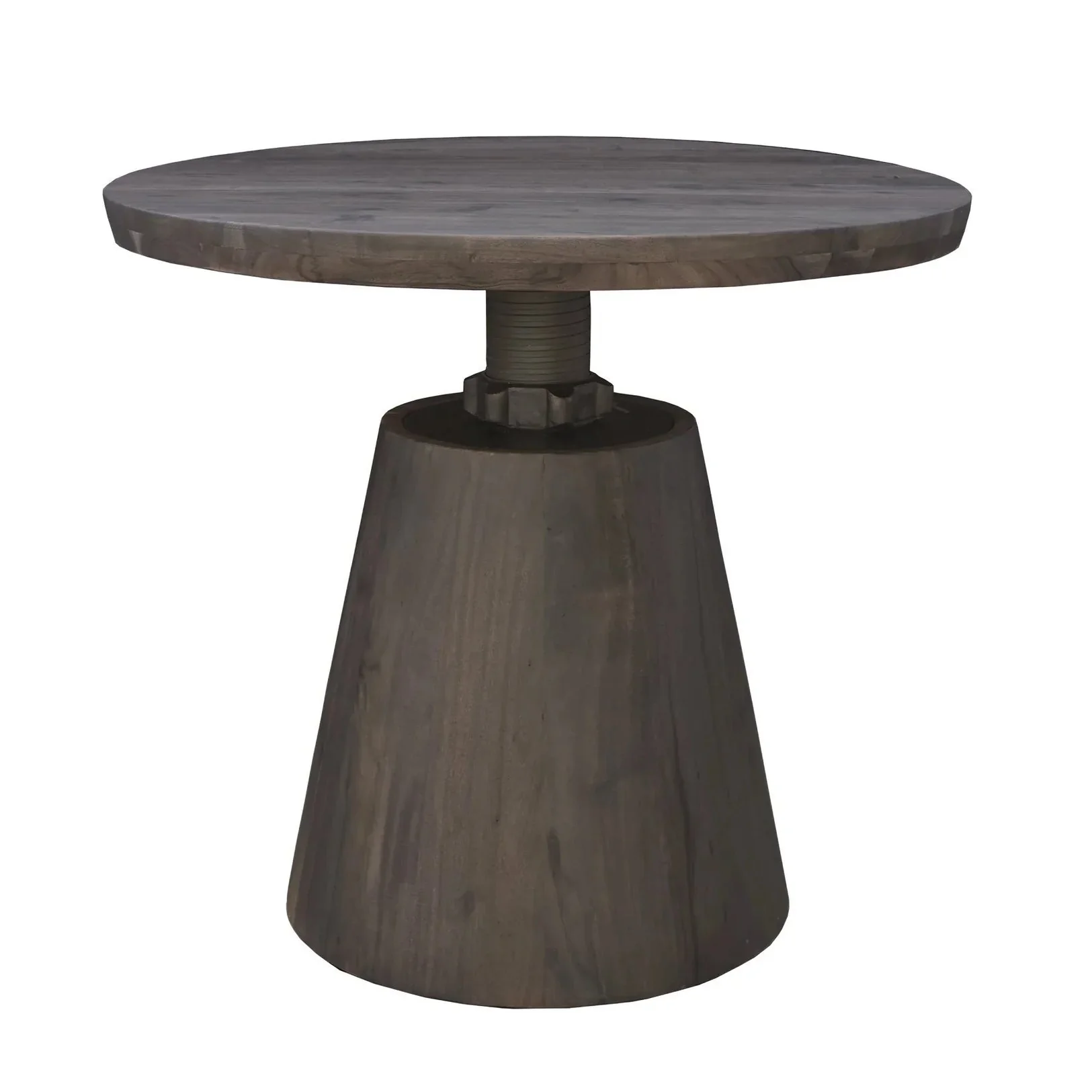 Smooth Bronx Bistro Crank Table - Vinegar Matte Flexible