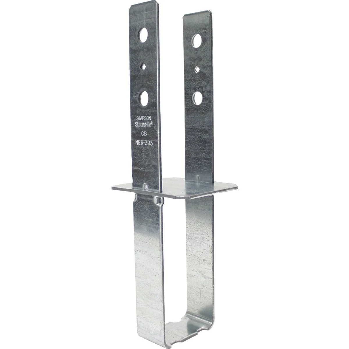 Durable Simpson Strong-Tie 4 In. x 6 In. 7 ga Galvanized Column Base Crafted