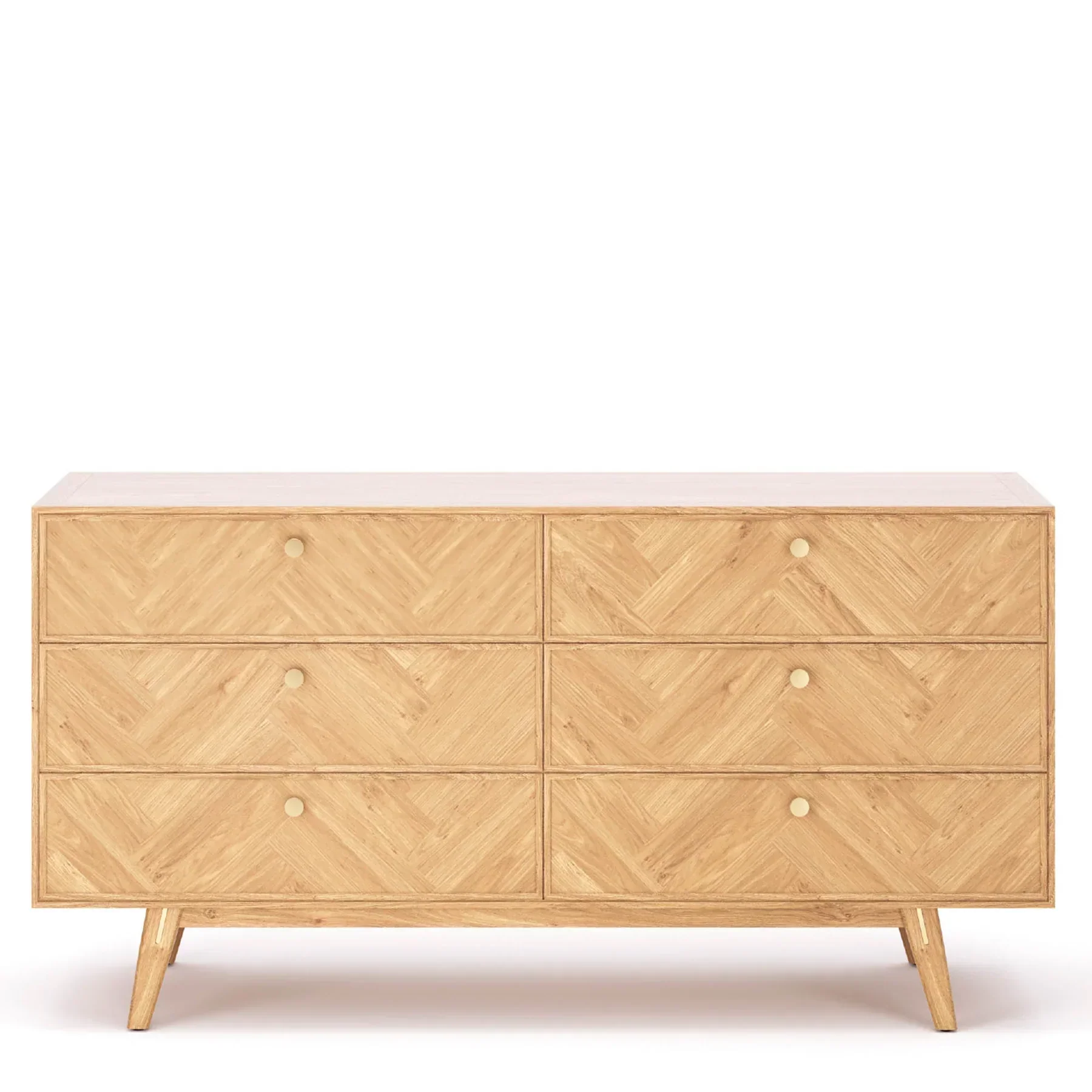 Dependable Colton 6 Drawer Dresser High-Quality