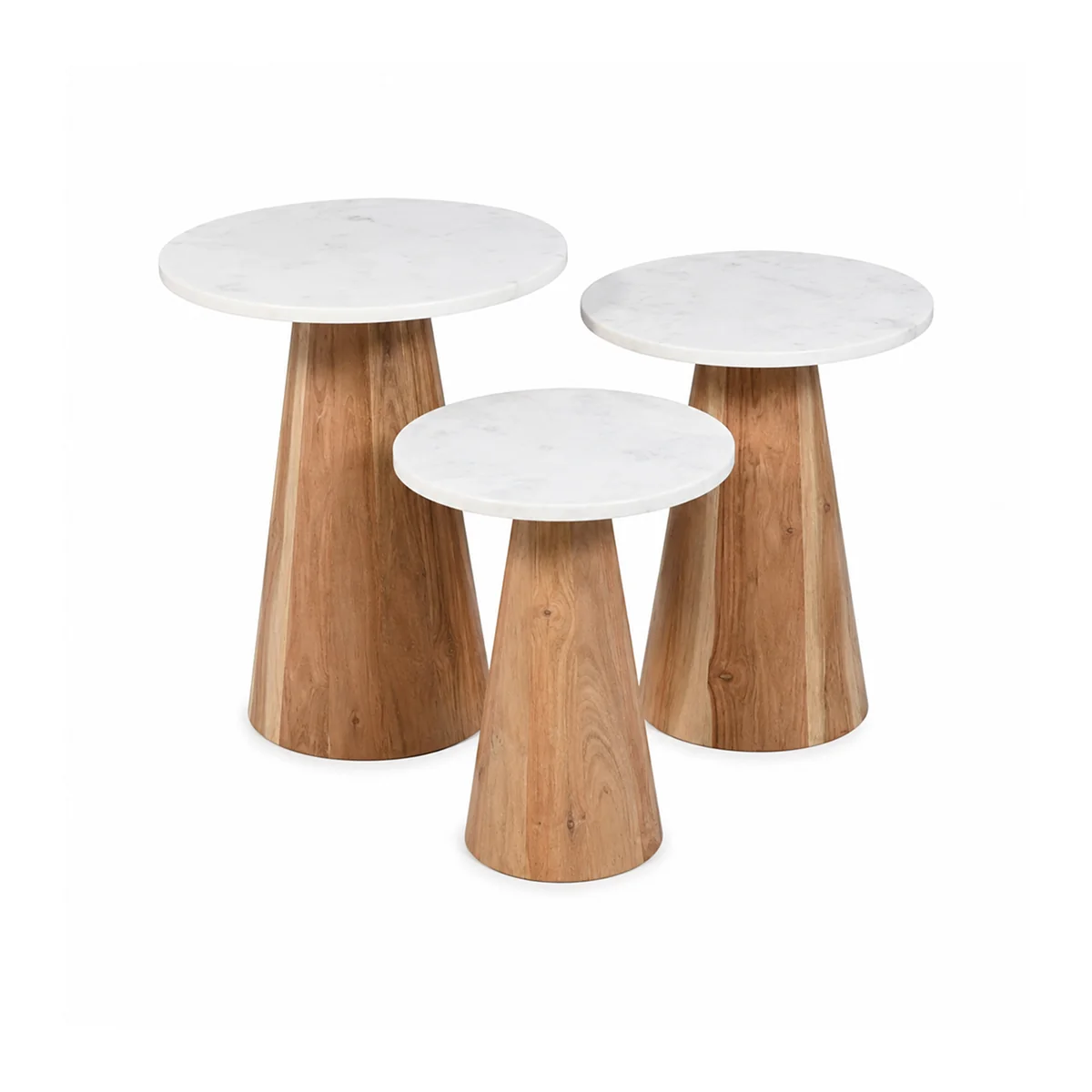 Dependable Nolan Table Set 3pc - Natural Sophisticated