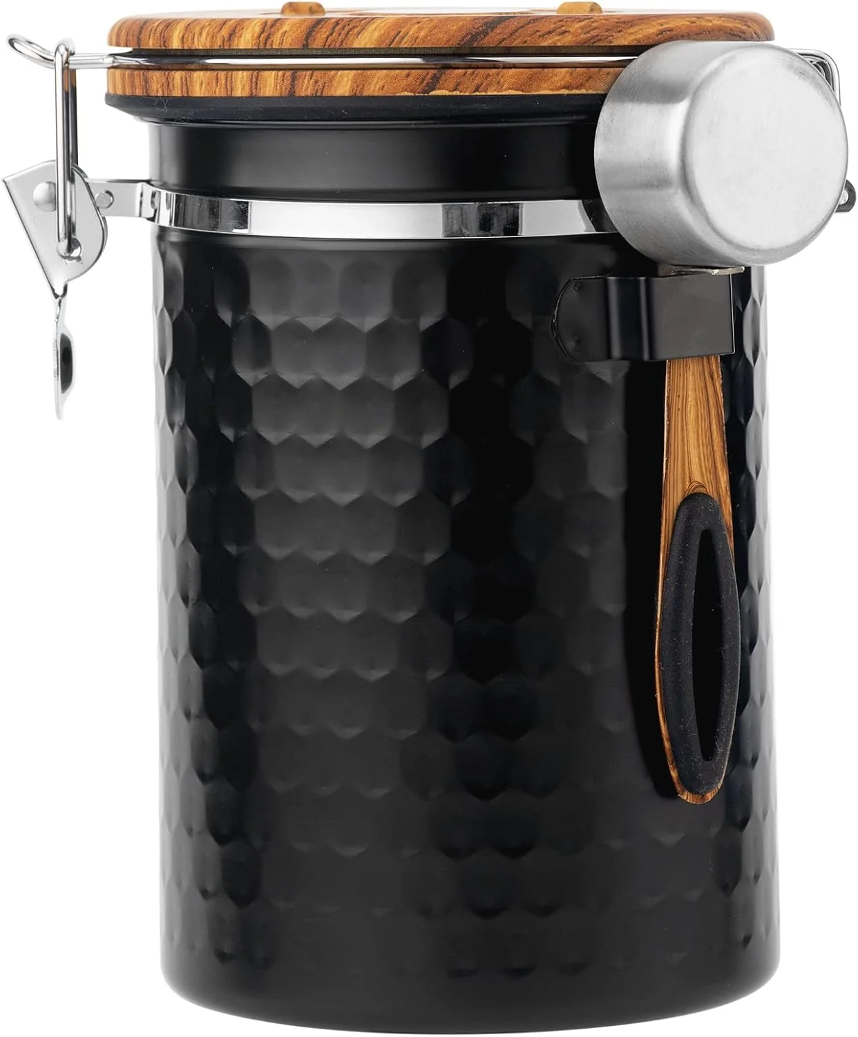 Responsible Tedswait Coffee Canisters Airtight Coffee Bean Storage Container Kitchen Stainless Steel Food Storage Container with Scoop Date Tracker CO2 Valve Practical