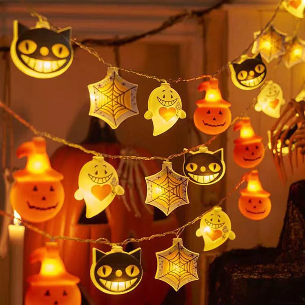 Pure Spooky Halloween String Lights Versatile
