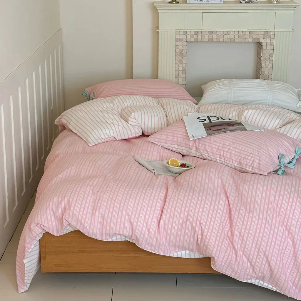 Prestigious Contrast Stripe Duvet Cover Modern