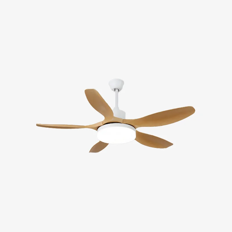 Long-Lasting Five-Leaf Ceiling Fan Light User-Friendly