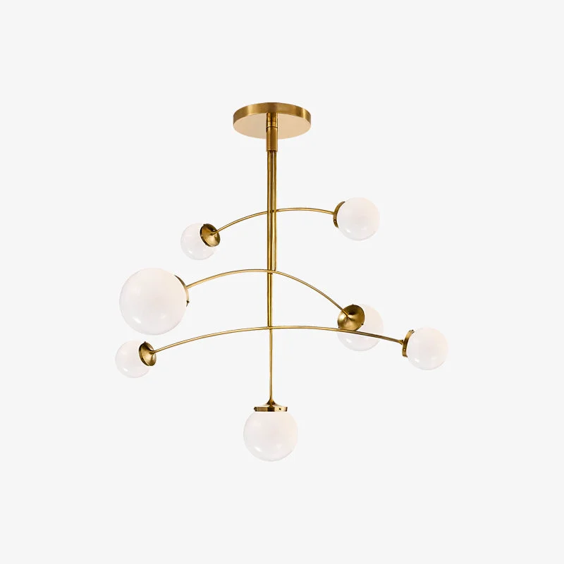 Sophisticated Prescott Large Mobile Chandelier Functional