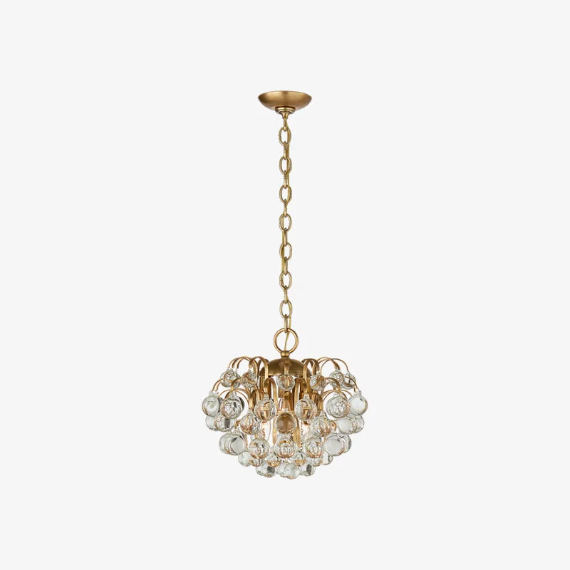Elite Bellvale Small Glass Chandelier Trendy