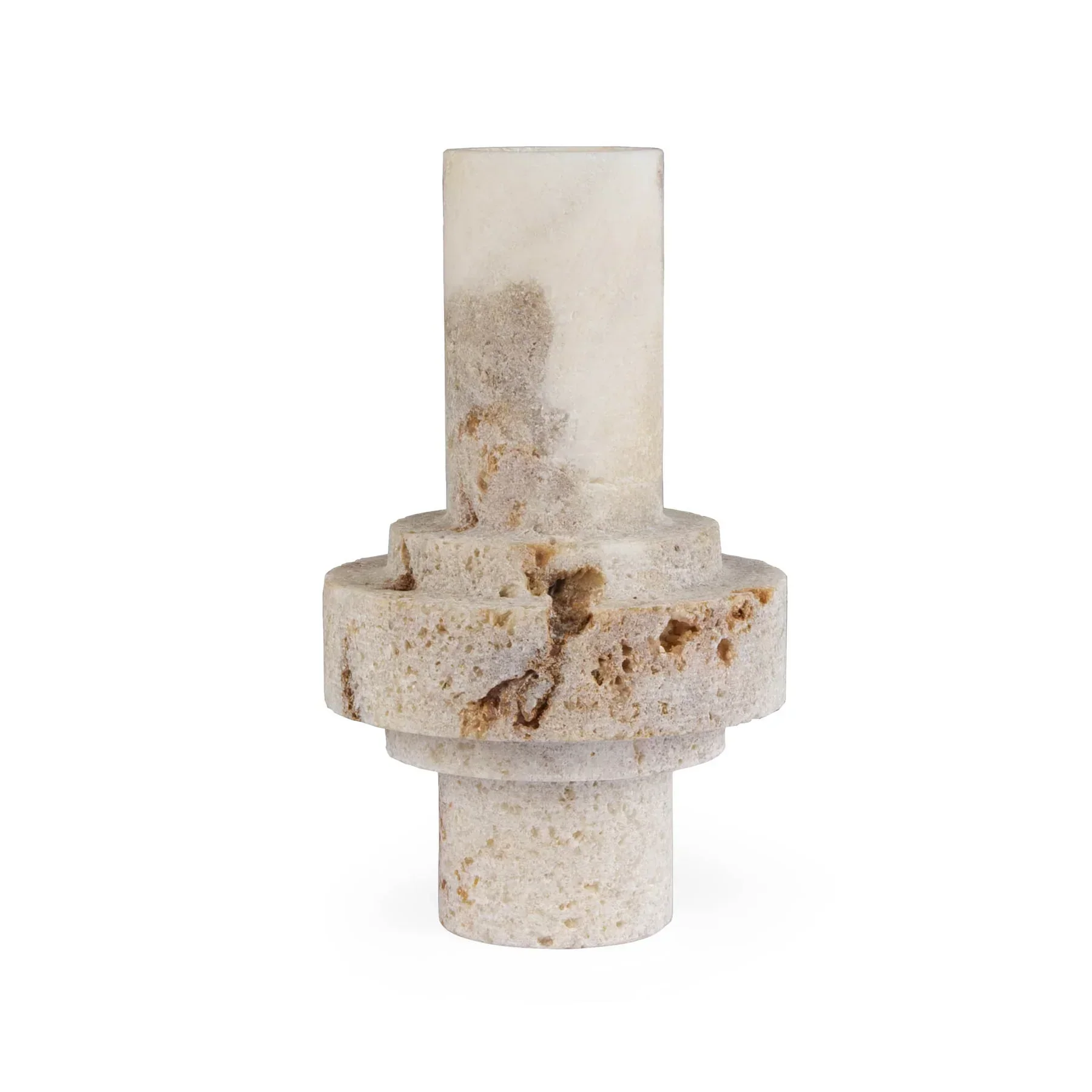 Smart D-Bodhi Cylinder Onyx Vase - Medium Classic