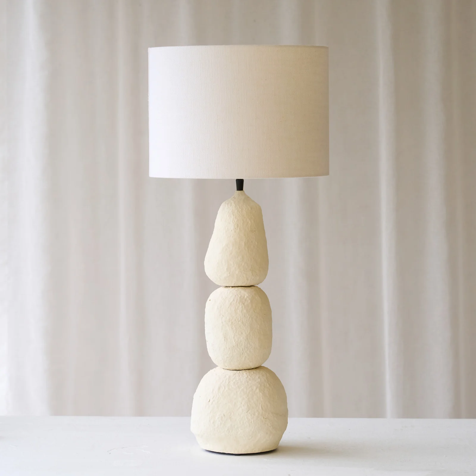 Elegant Marree Table Lamp Cream 58cm High-Grade