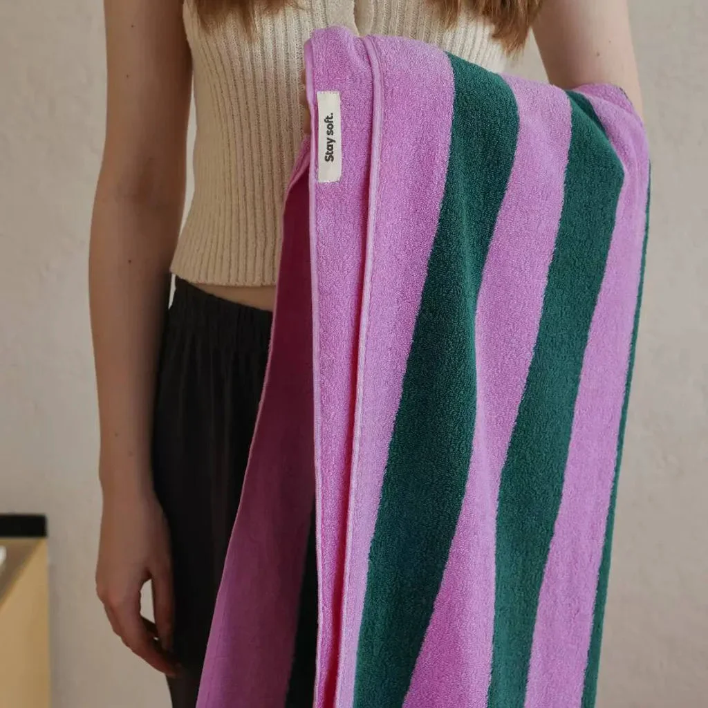 Safe Vintage Striped Towel Flexible
