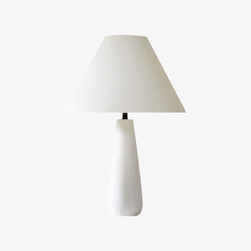 High-End Kara Mann Polar Cement Table Lamp Reusable