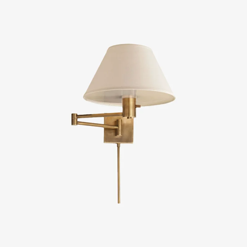 Crafted Classic Swing Arm Wall Lamp Eco-Friendly