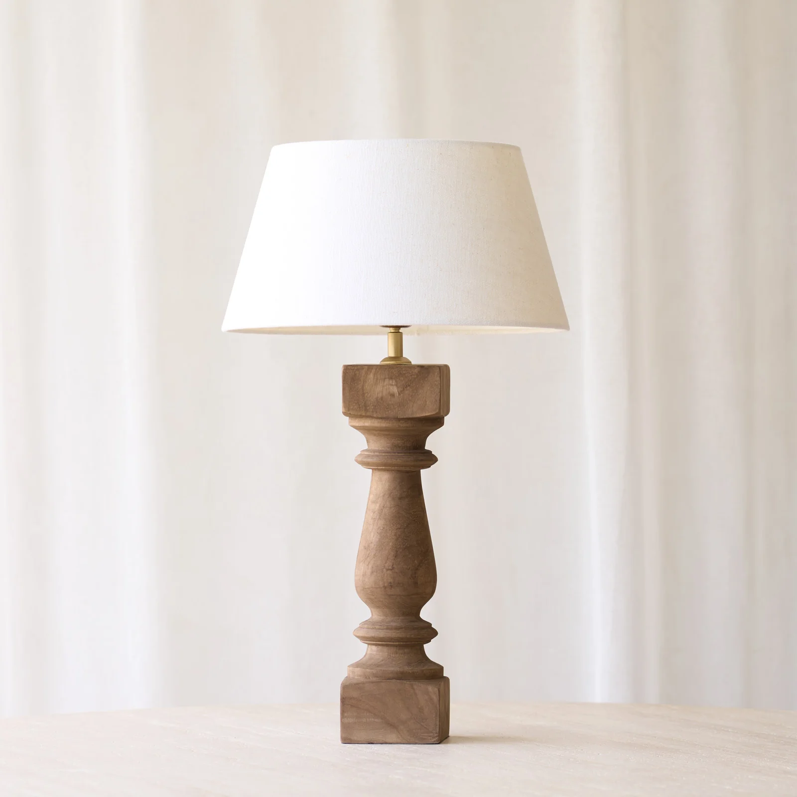 Fast Cumani Table Lamp Dark Brown 47cm Detailed