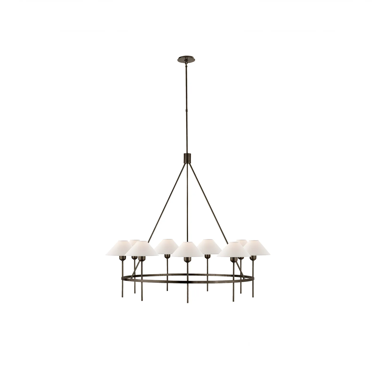 Original Hackney Industrial Cage Chandelier Official