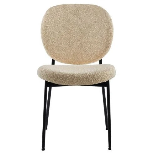 Exceptional Sashi Dining Chair - Linen Boucle' Traditional