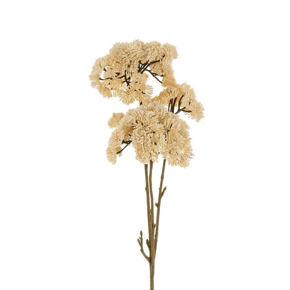 Modern Pom Pom Floral Spray Cream Eco-Friendly