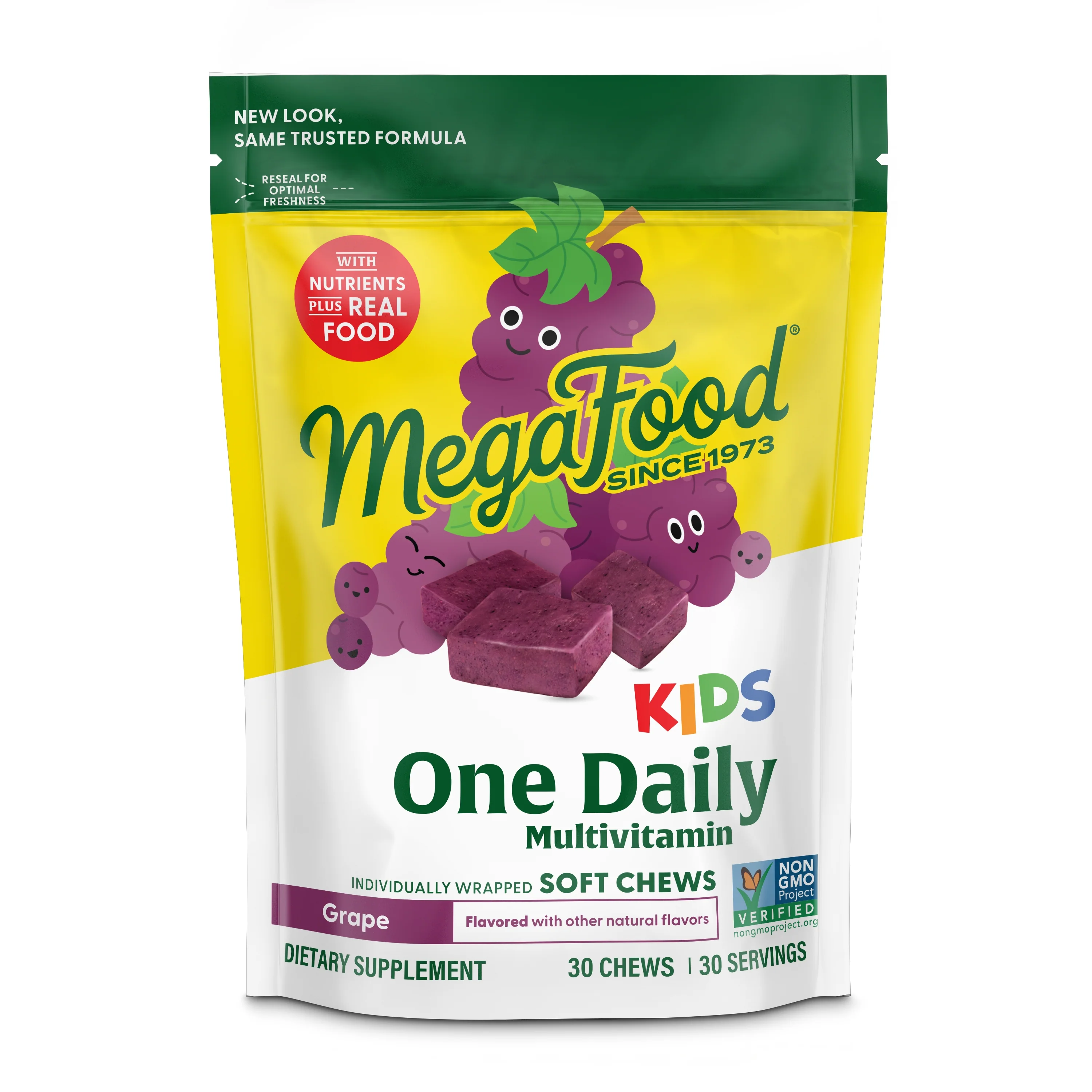 Detailed MegaFood Kids One Daily Multivitamin Soft Chews Specialty
