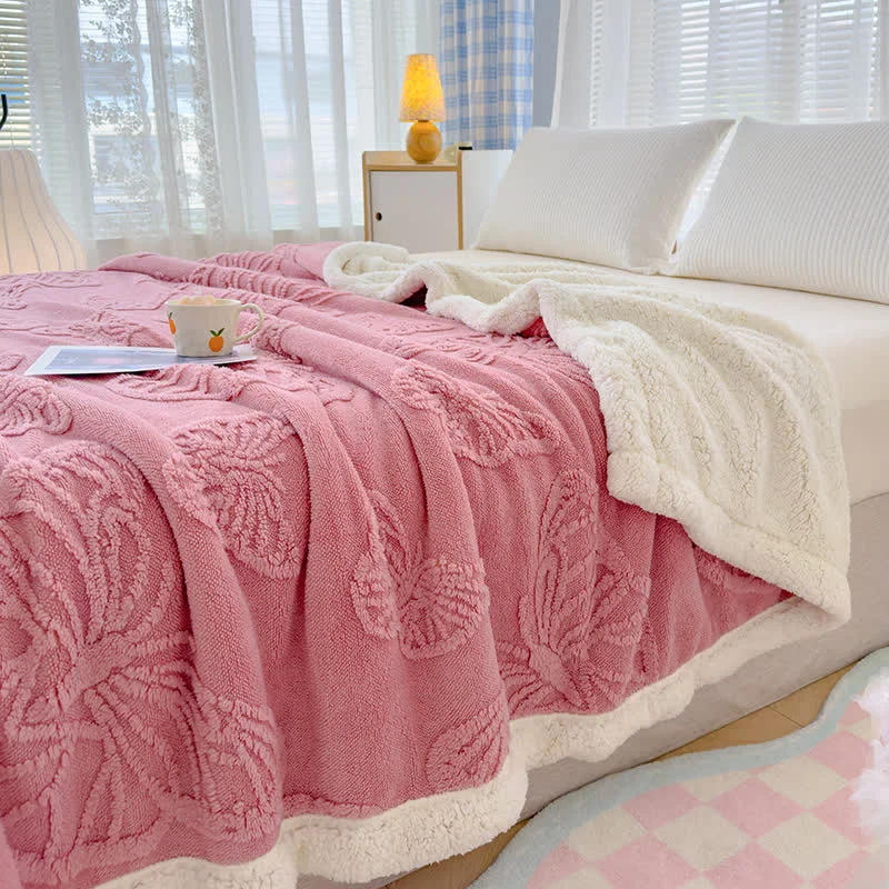 High-Quality Butterfly Soft Sherpa Decorative Blanket Sustainable
