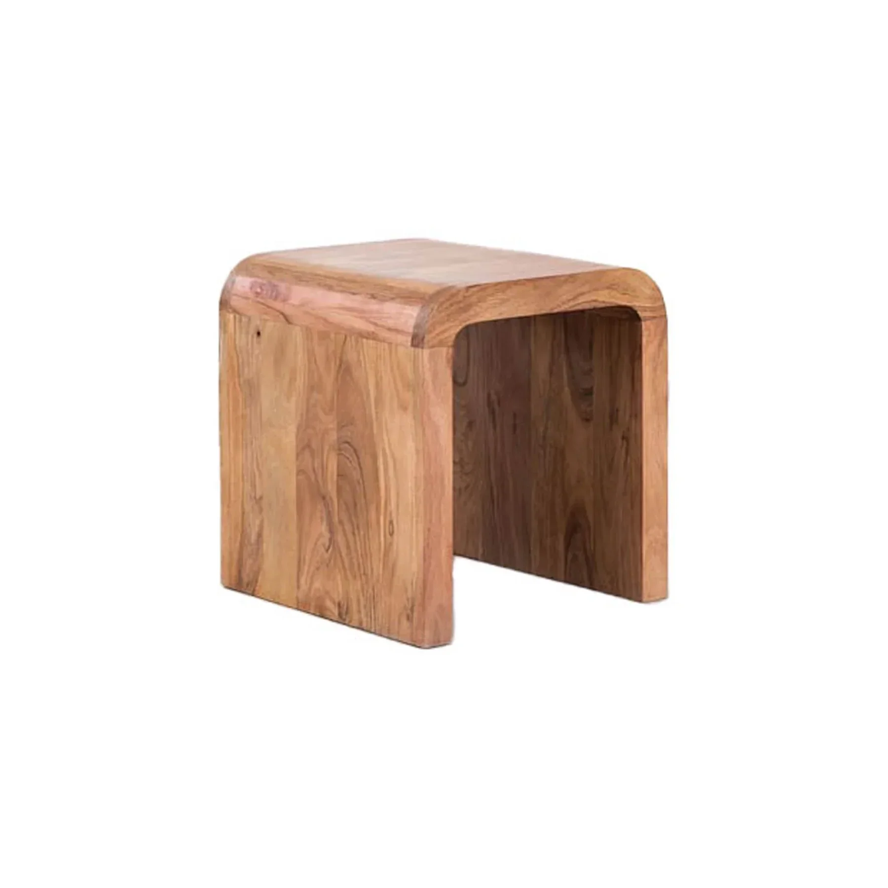 Crafted Form Curve Side Table User-Friendly