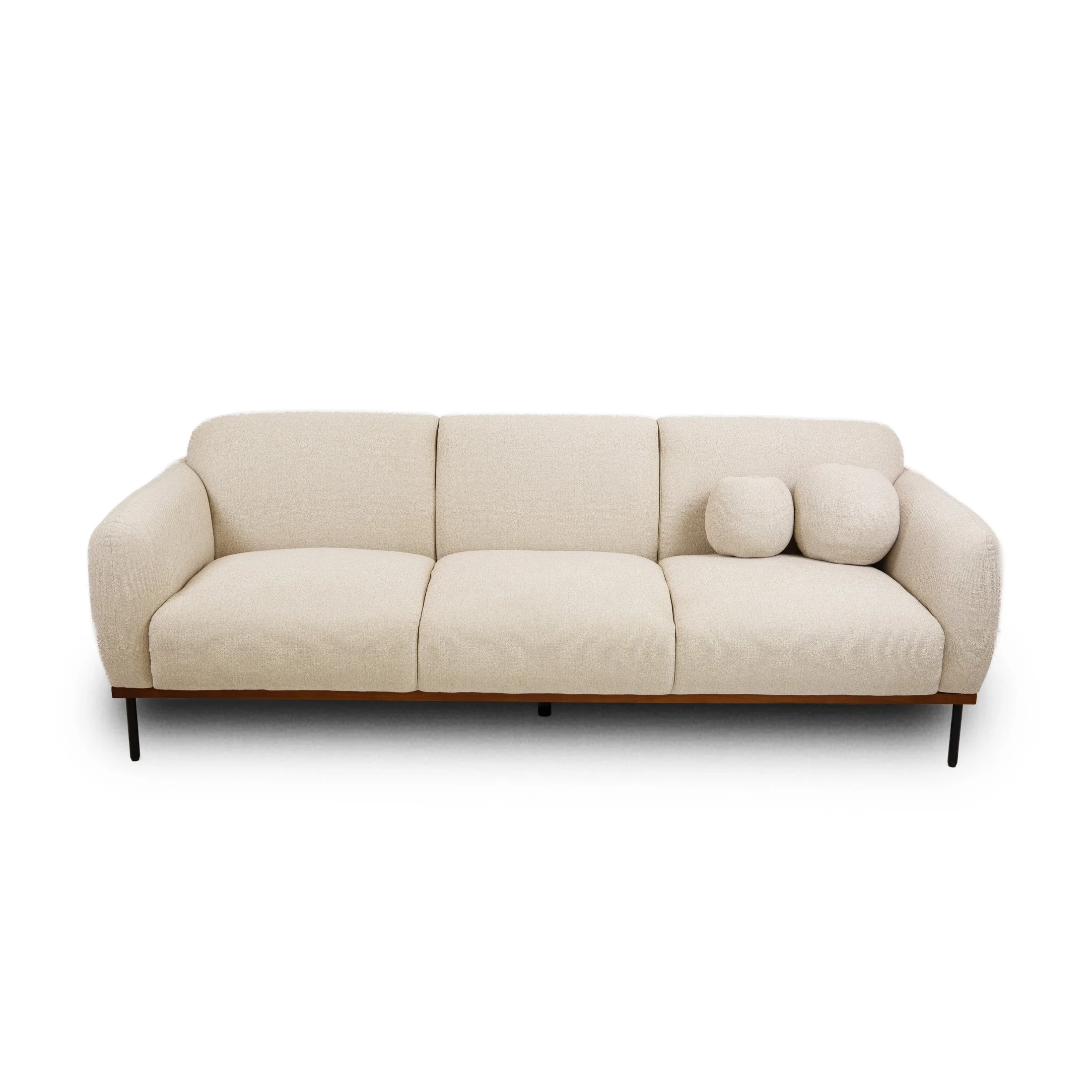 Original Rodeo Sofa with Premium Believe Fabric - Beige Luxury