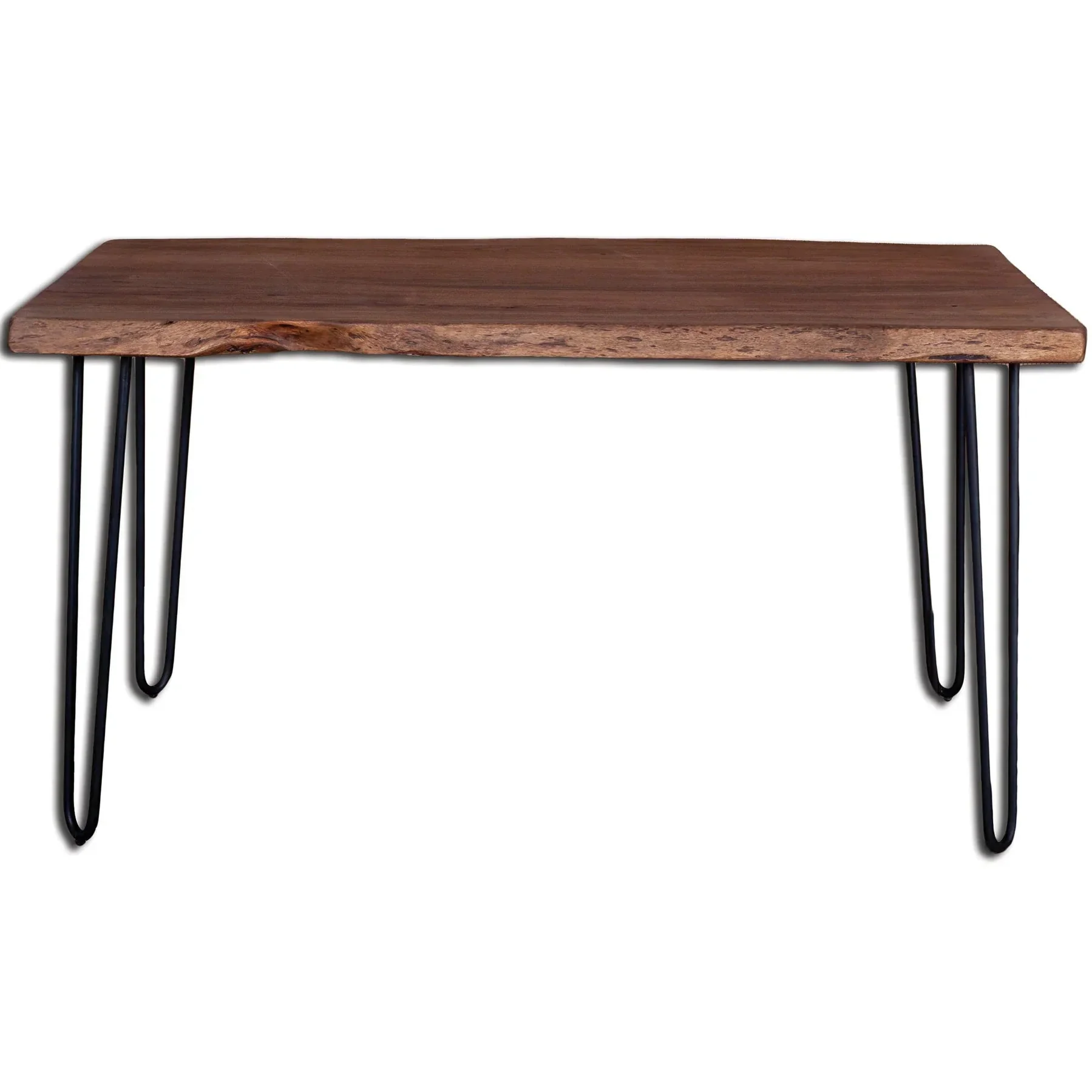 Reliable Organic Dining Table – Matte Brown Sophisticated