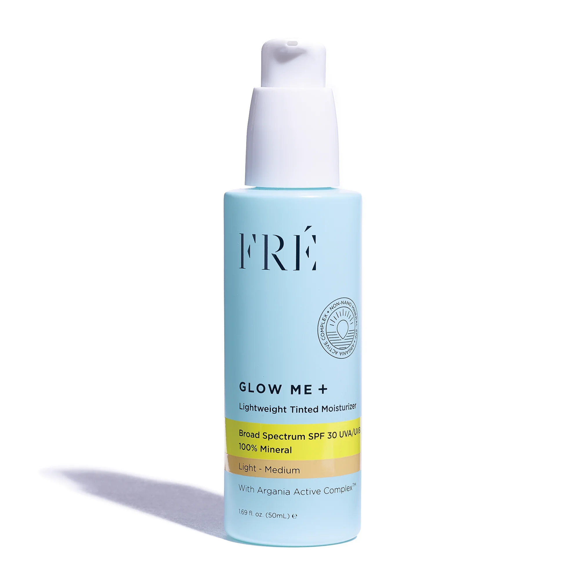 High-Performance FRÉ Skincare GLOW ME Tinted Mineral SPF 30 Moisturizer Innovative