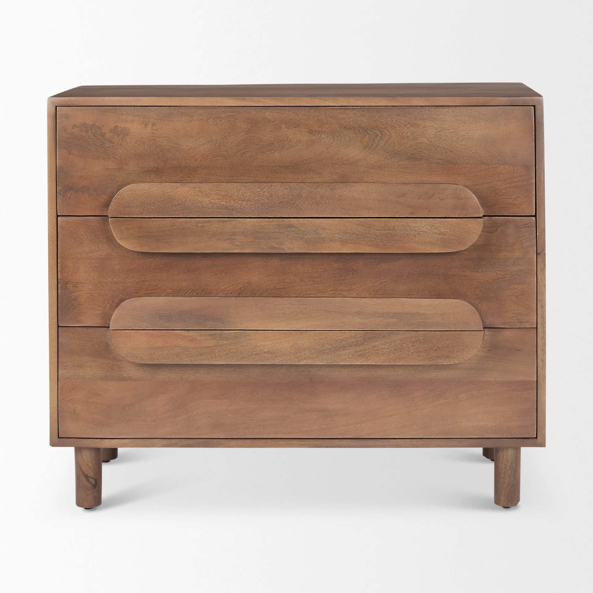 Luxury Astrid Solid Wood 3-Drawer Cabinet Advanced