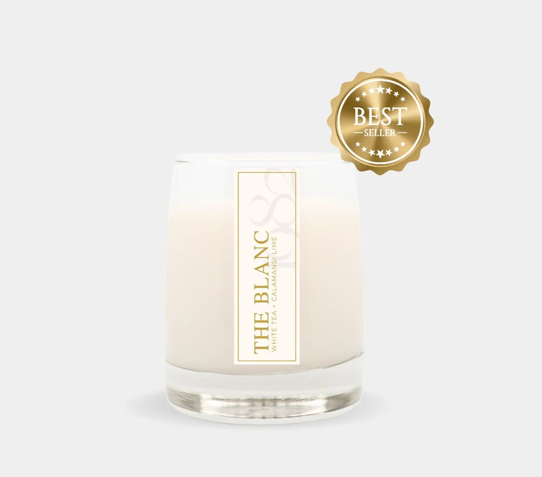 Original The Blanc 8.5 oz Single Wick - Notes White Tea Ginger Lilies Calamansi Limes Top-Quality