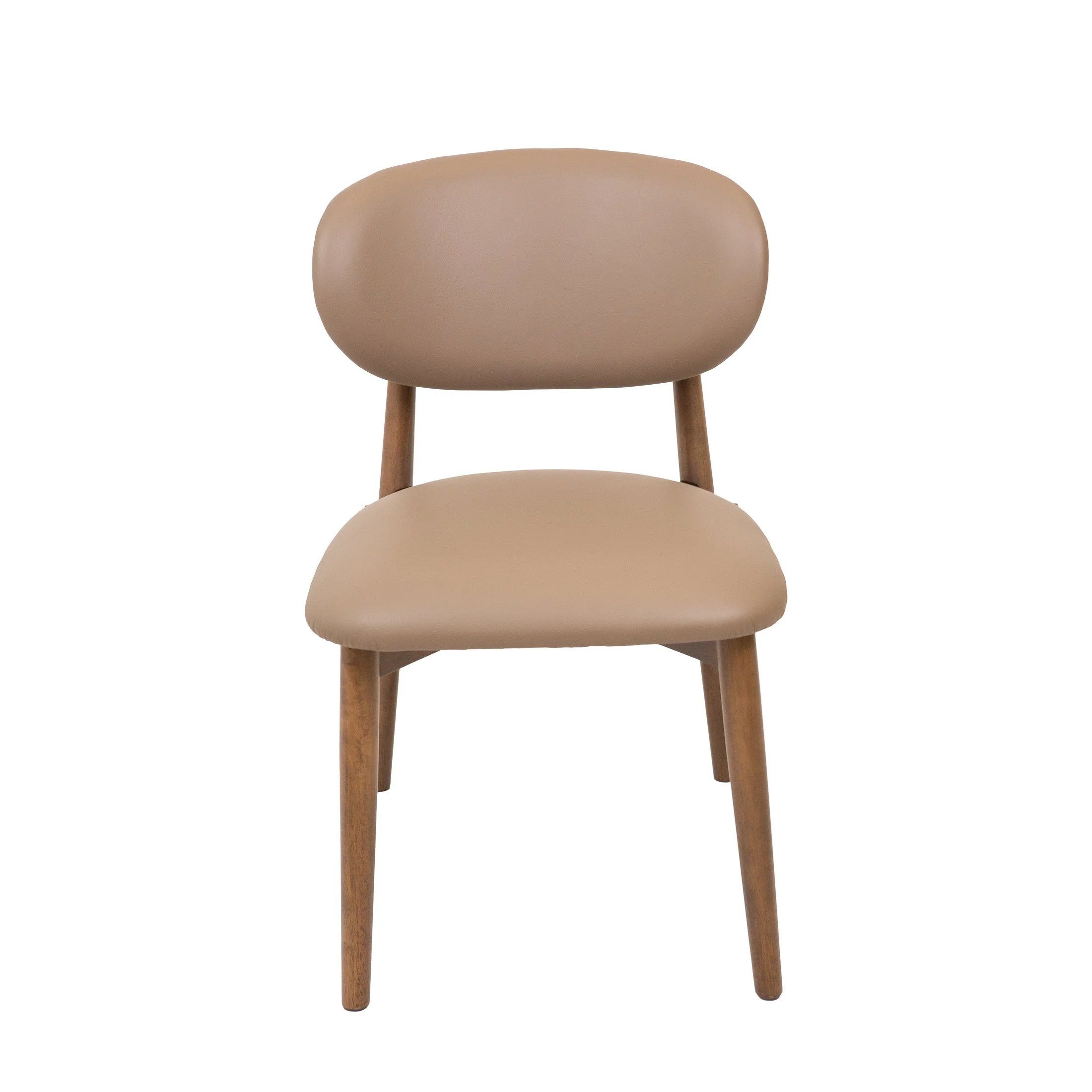 Innovative Skat Leather Dining Chair Flexible
