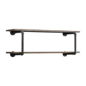 Original Brantley - Wall Rack - Antique Oak Sandy Gray Reliable