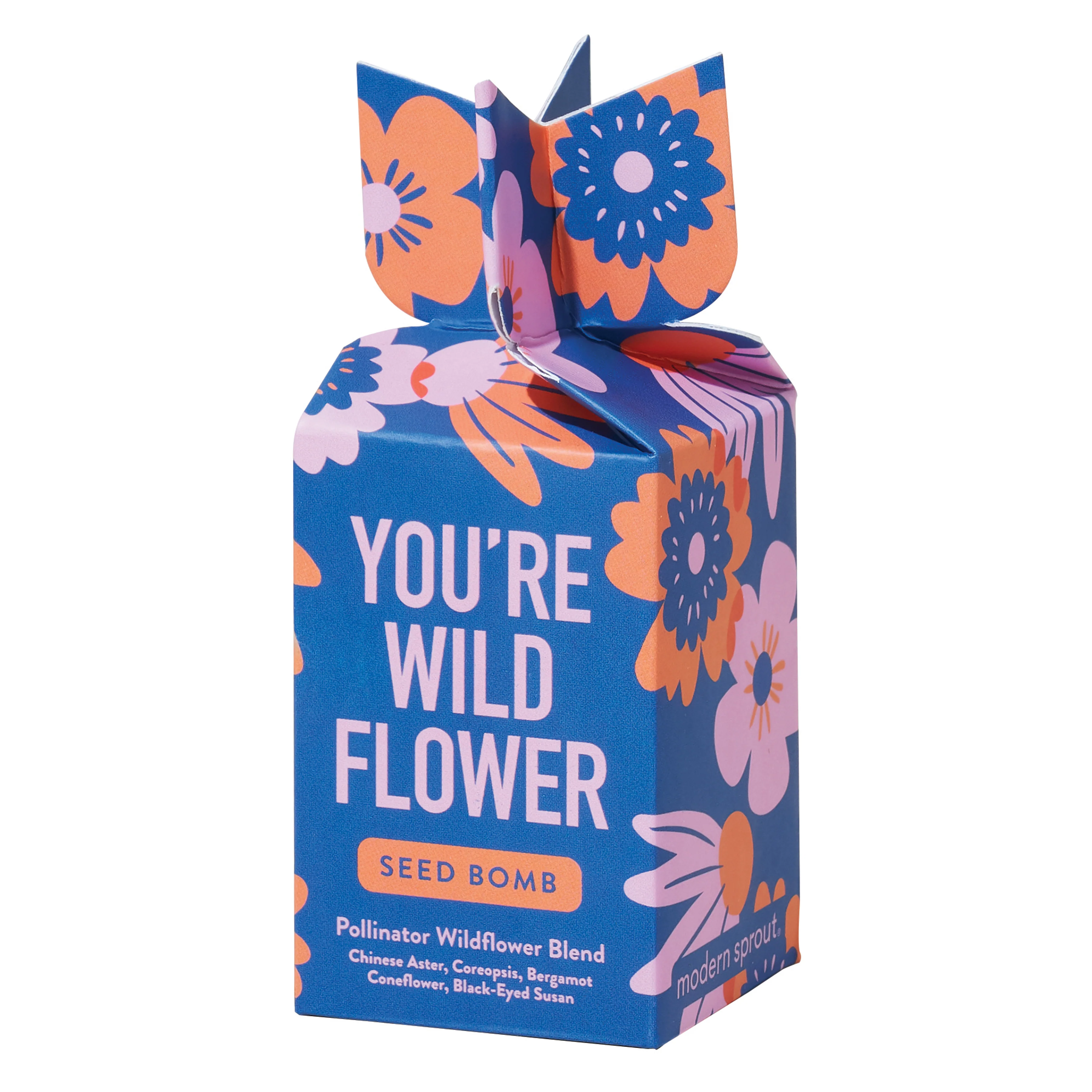Traditional Modern Sprout Seed Bomb - You're Wild Flower High-Grade