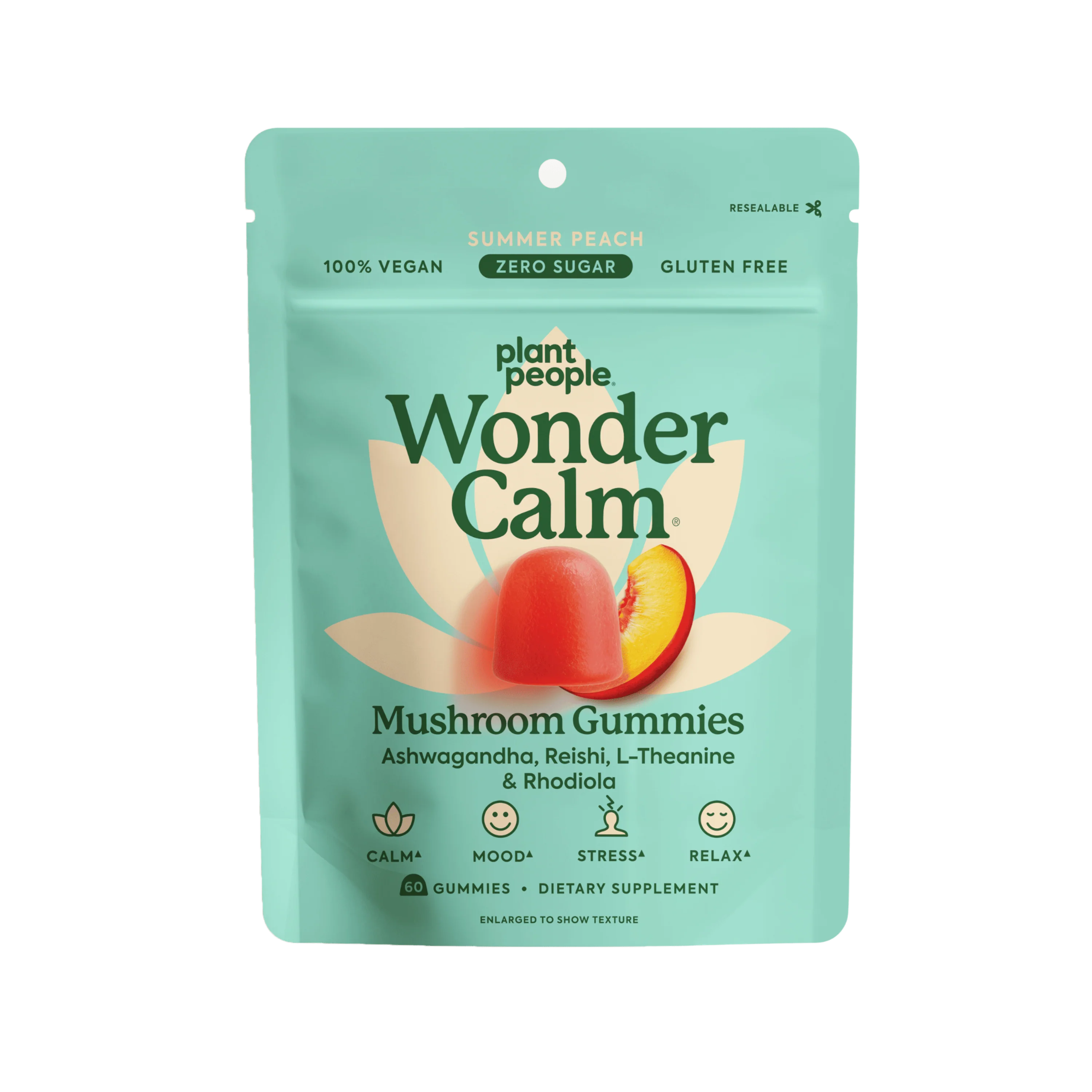 Classic Plant People WonderCalm - Mushroom Gummies Selected