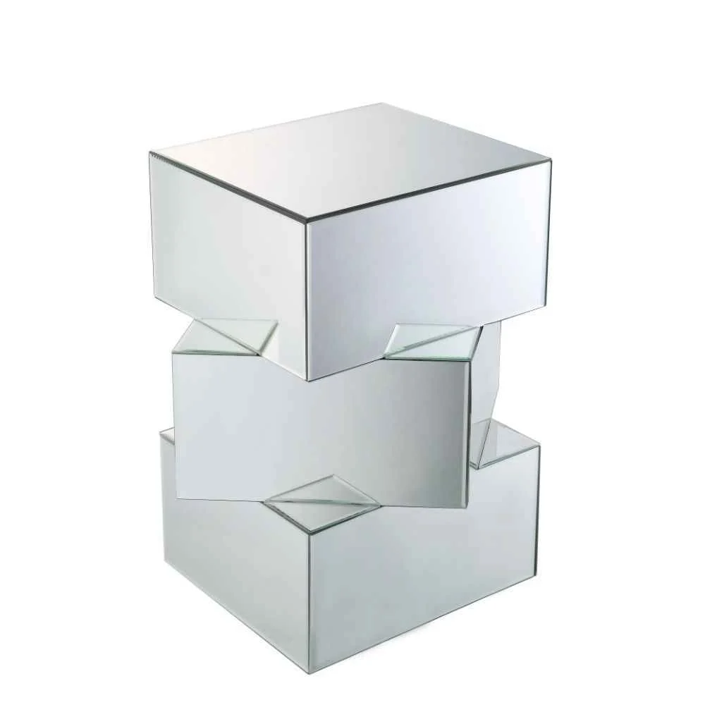 Fast Dominic - 20 End Table - Mirrored Enhanced