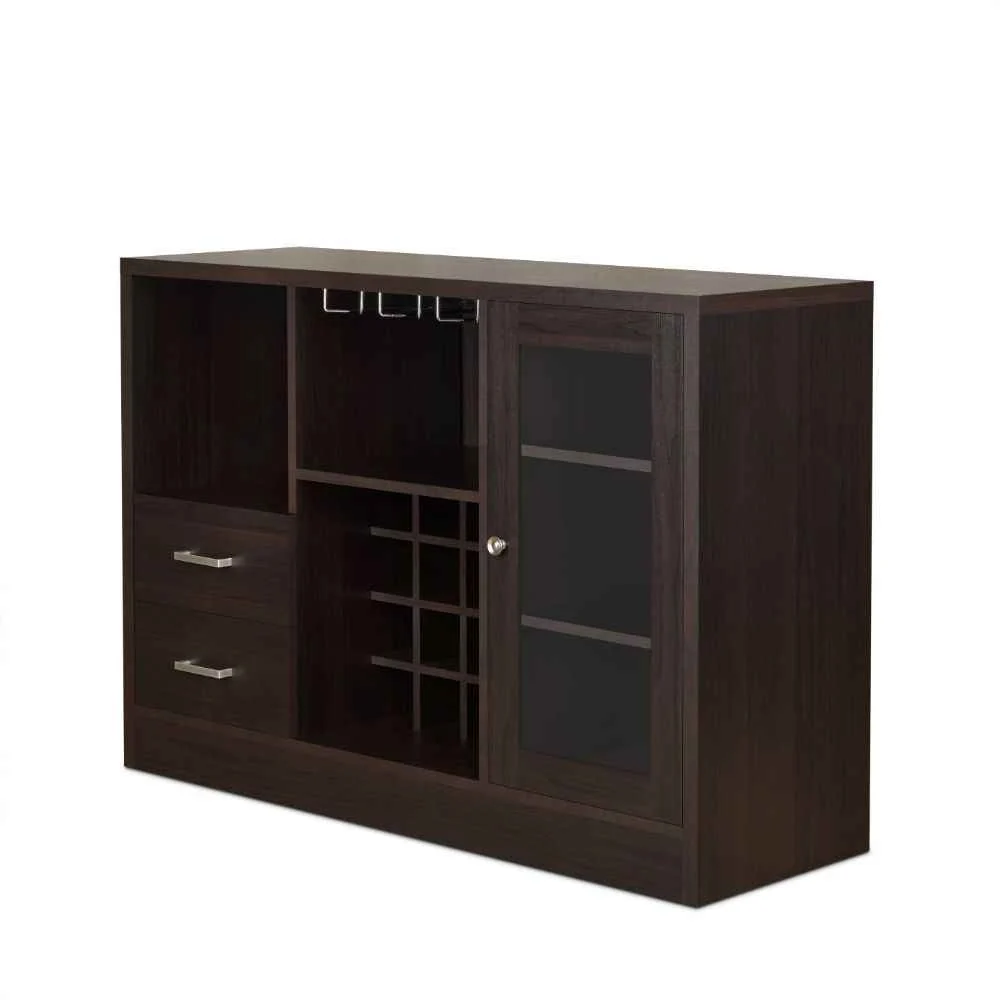 Long-Lasting Hazen - 33 Wine Cabinet - Espresso Professional