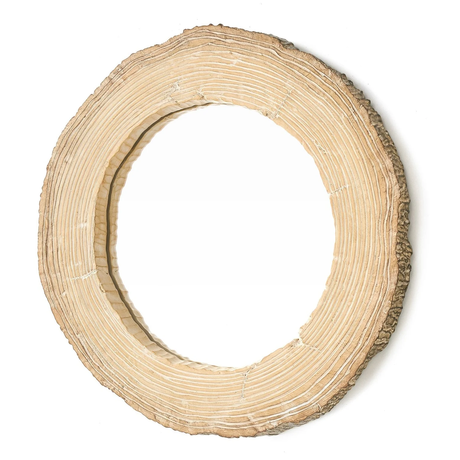 Premium Material MIRROR STUMP RESIN NATURAL 18X18 Soft