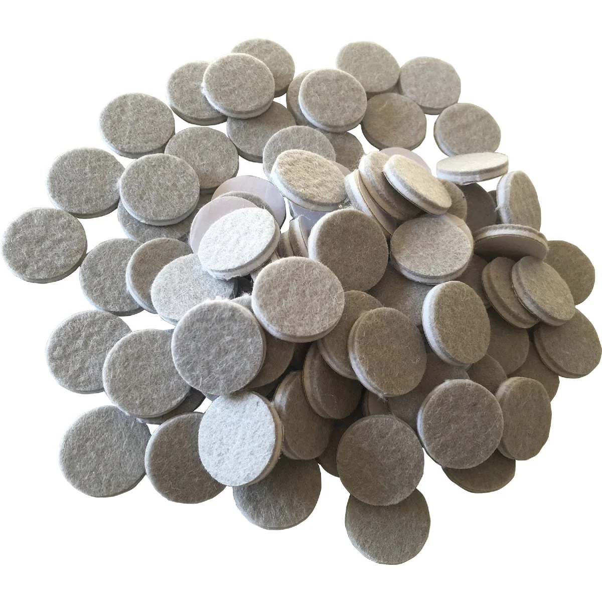 Versatile Shepherd 1 In. Beige Self-Adhesive Commercial Grade Felt Pads 96-Count World-Class