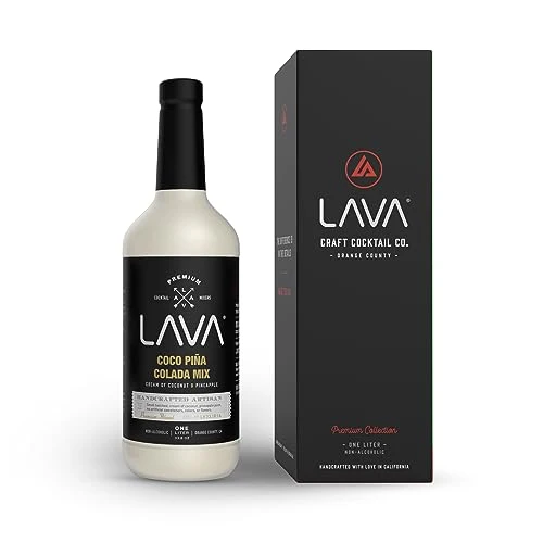 Flexible Premium Coco Pina Colada Made with Cream of Coconut and Pineapple 33.8 Fl Oz Fast