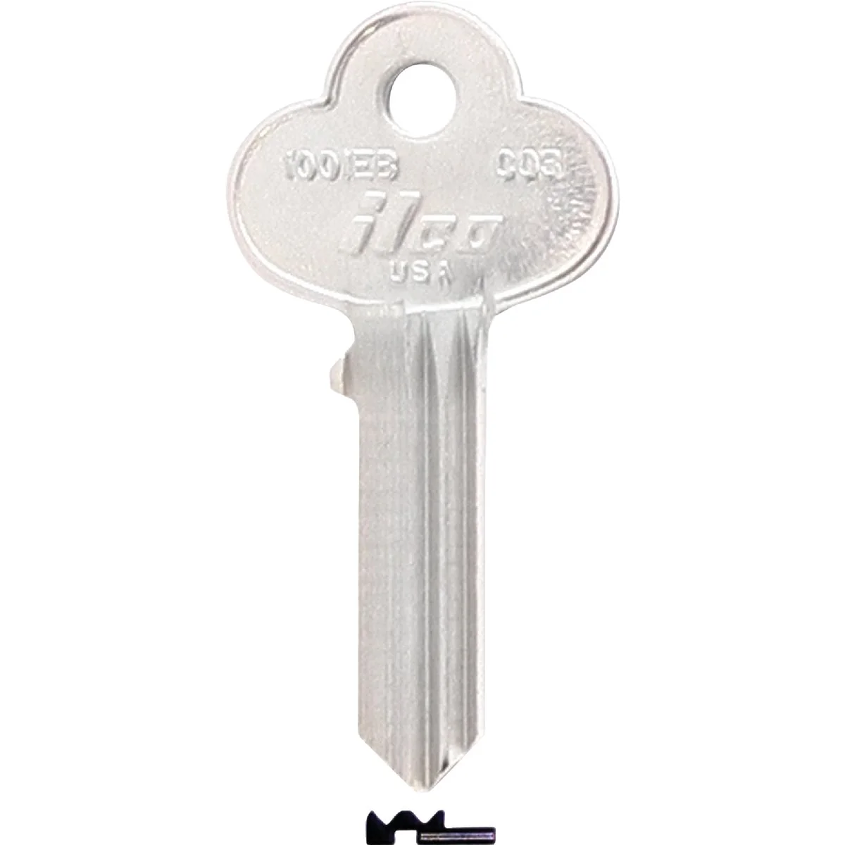 Luxury ILCO Corbin Nickel Plated File Cabinet Key CO3 10-Pack Lightweight