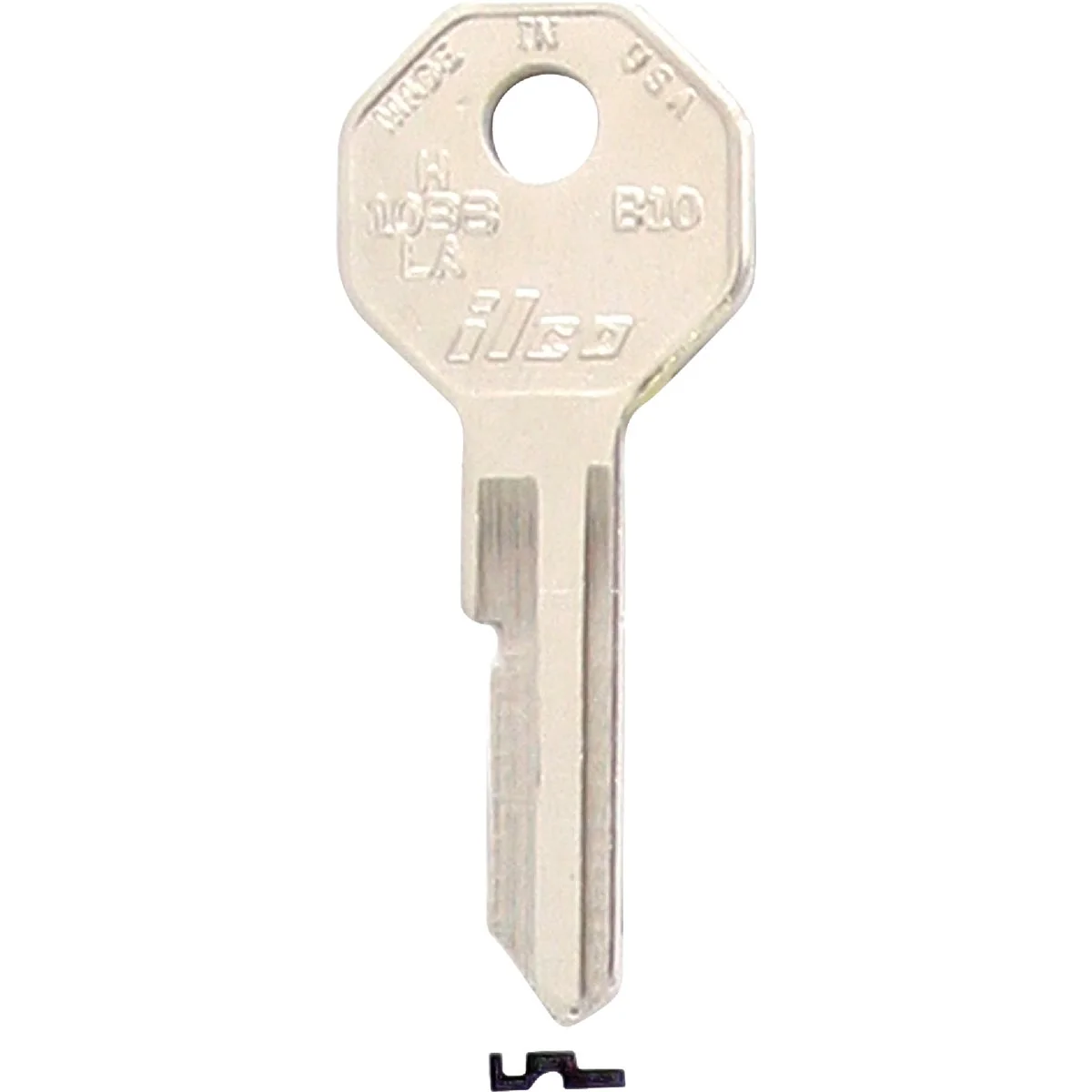 Relaxed ILCO GM Nickel Plated Automotive Key B10 10-Pack Optimized