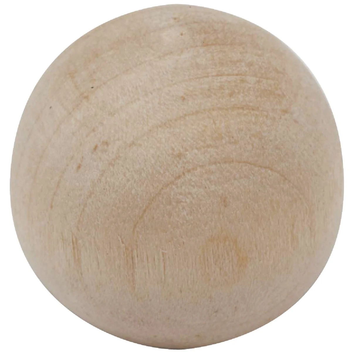 Solid Do it Wood Hardwood Round 1-1 2 In. Cabinet Knob 2-Pack Powerful