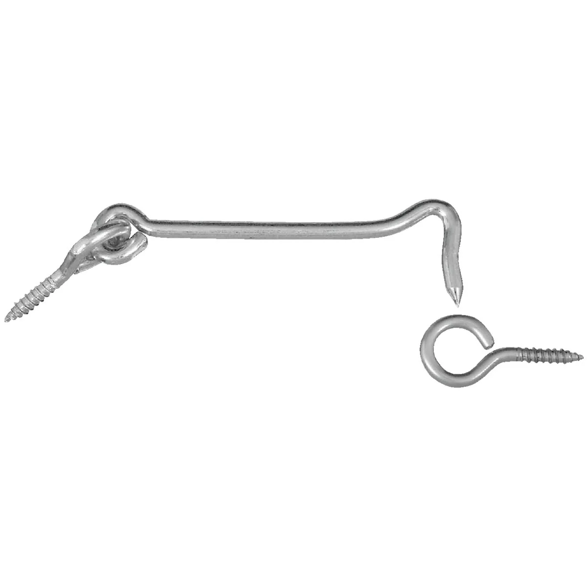 Flexible National 6 In. Gate Hook with Screw Eye Exclusive