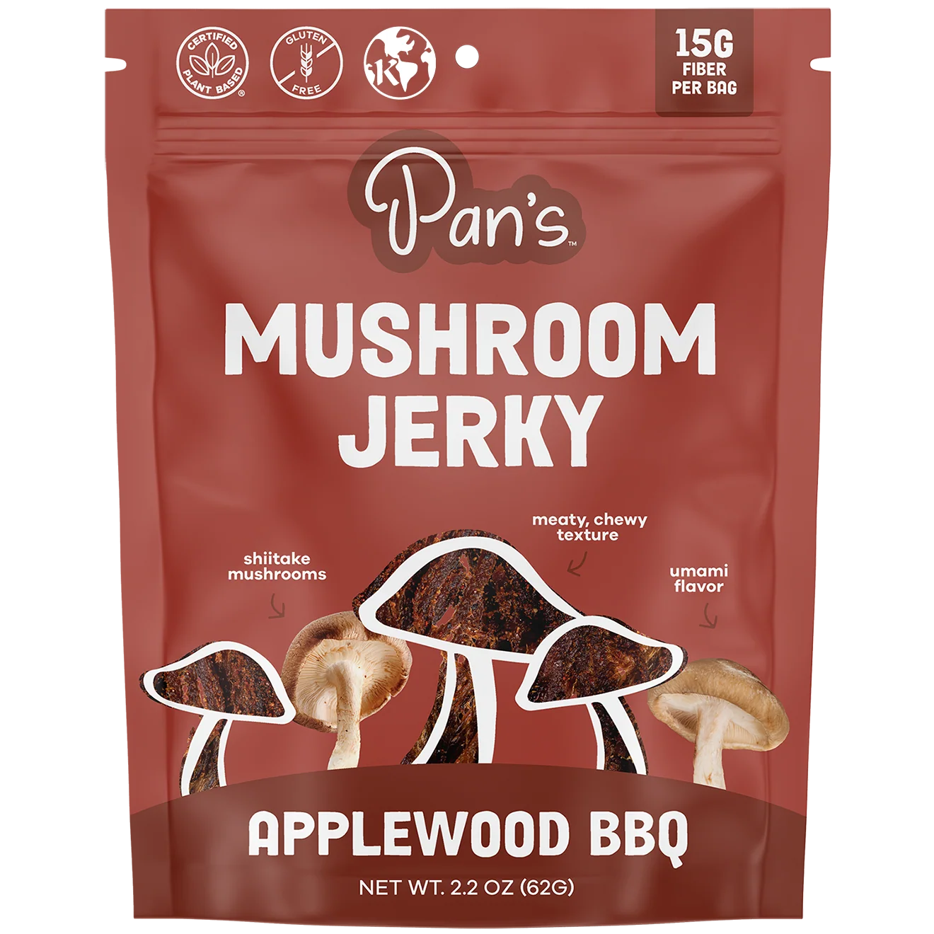 Healthy Pan's Applewood BBQ Mushroom Jerky Optimized