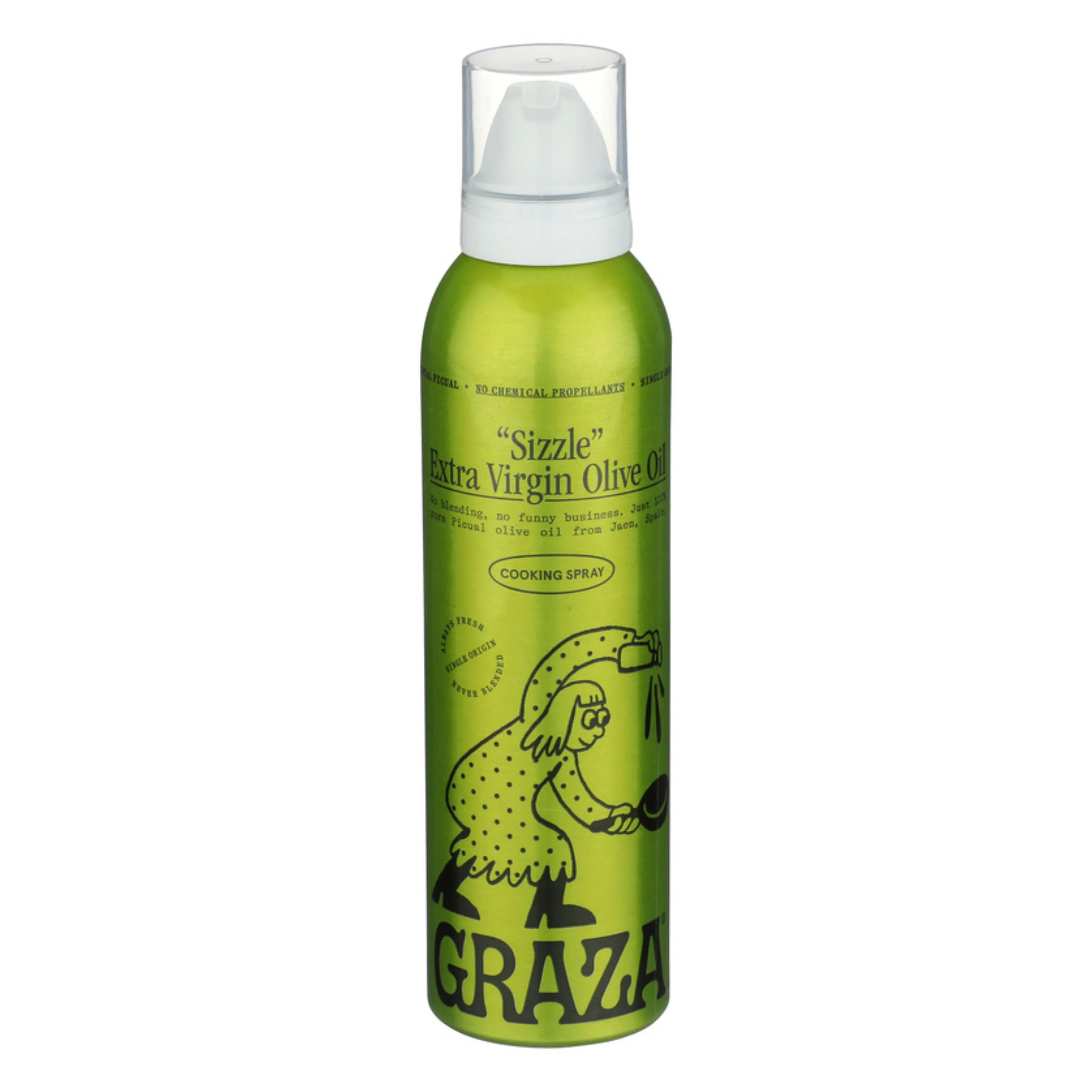 Reusable Graza Sizzle Extra Virgin Olive Oil for Cooking Spray Proven