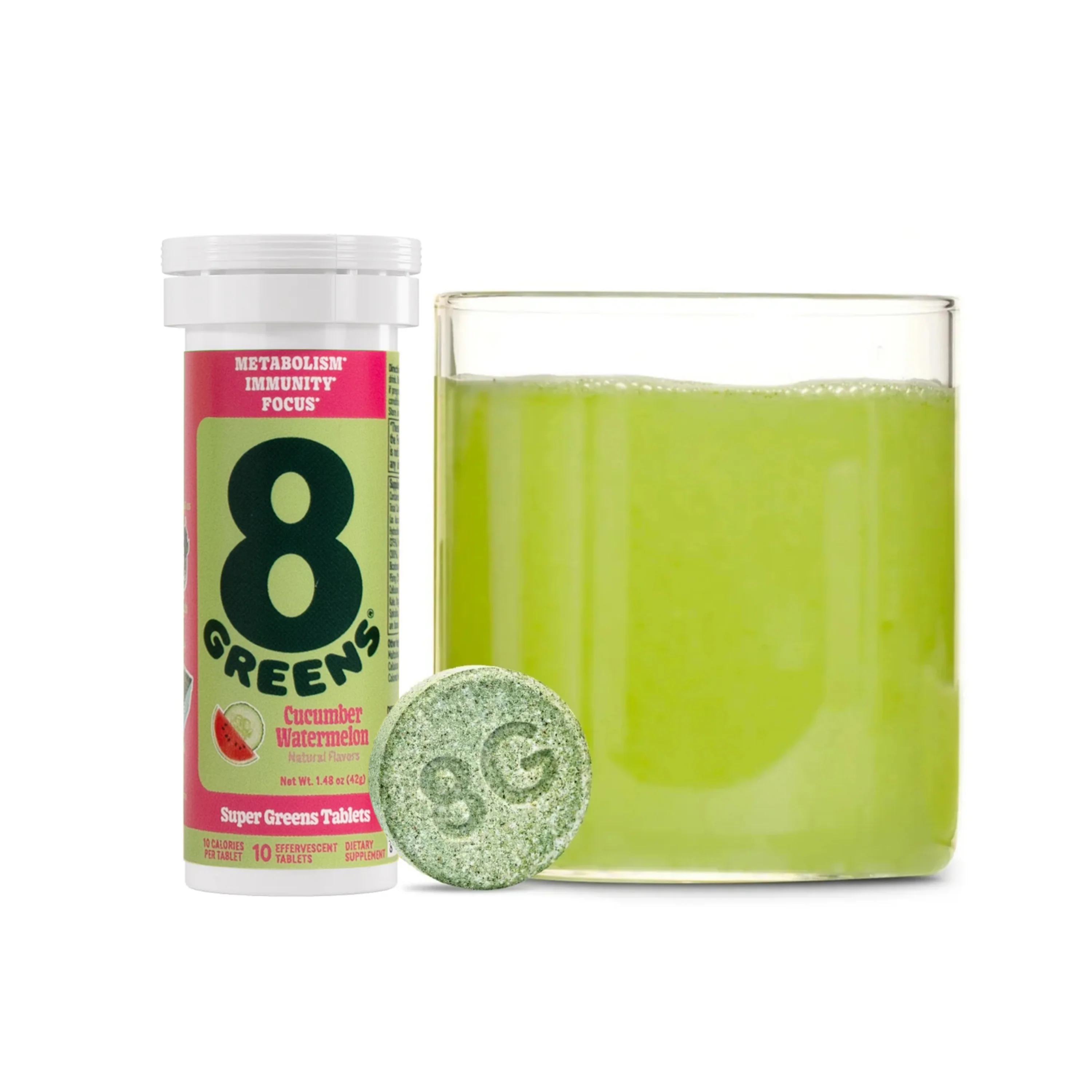 Excellent 8Greens Super Greens Tablet - Cucumber Watermelon Proven