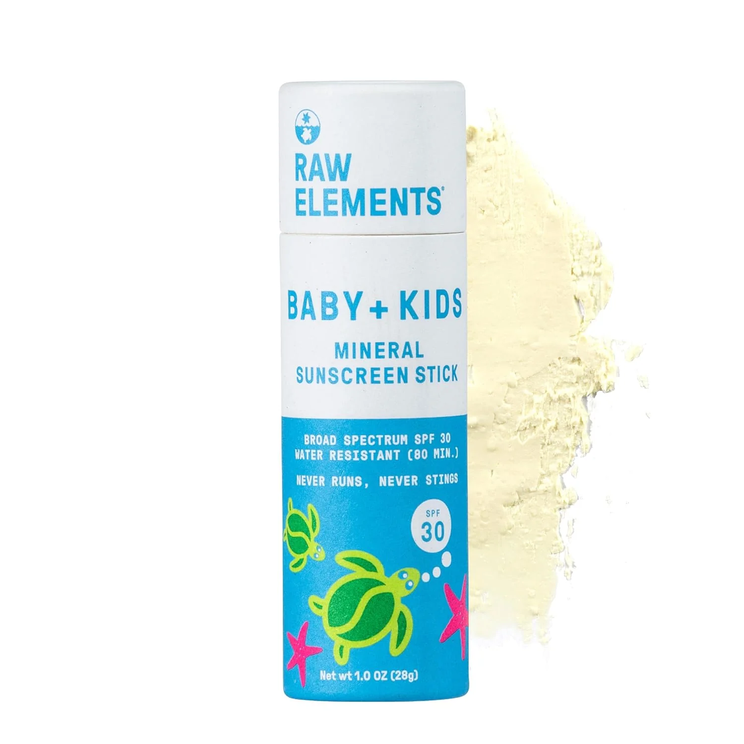 High-Performance Raw Elements Baby Kids Paper Stick SPF 30 Smart