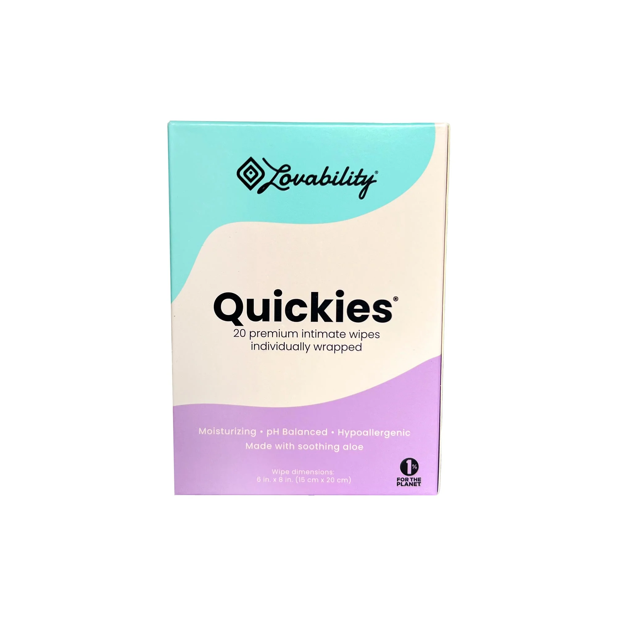 Premium Material Lovability Quickies Intimate Wipes High-End